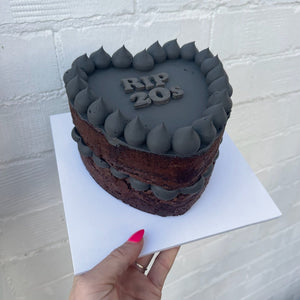 Brownie Retro Cake