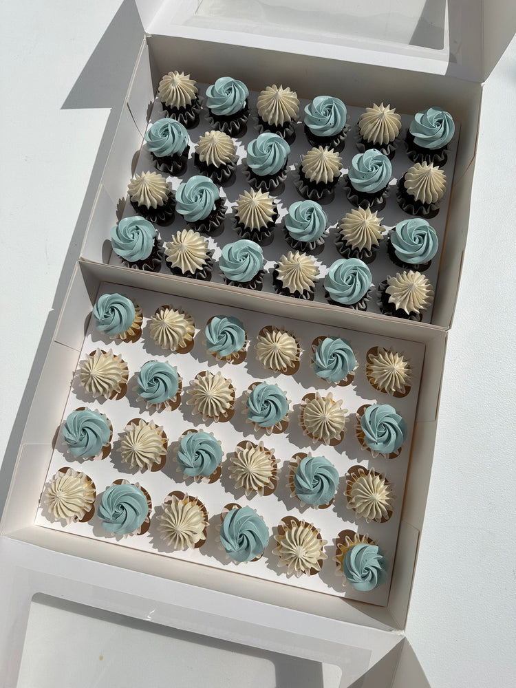The Minimalist Bite-sized Cupcakes