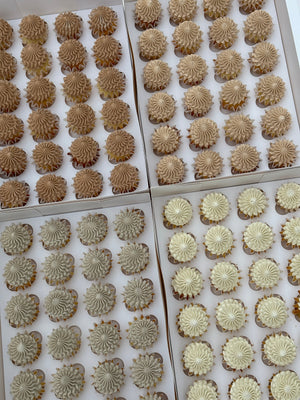 The Minimalist Bite-sized Cupcakes