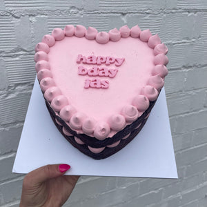 Brownie Retro Cake