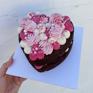 Dressed Up Brownie Cake