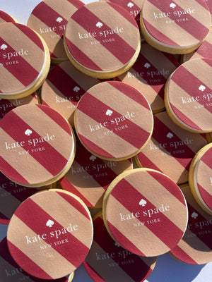 Corporate cookies Kate Spade Perth Cookies Edible Image
